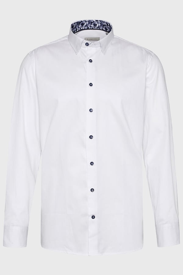 ΑΝΤΡΙΚΟ ΠΟΥΚΑΜΙΣΟ BUGATTI - 10 ΛΕΥΚΟ